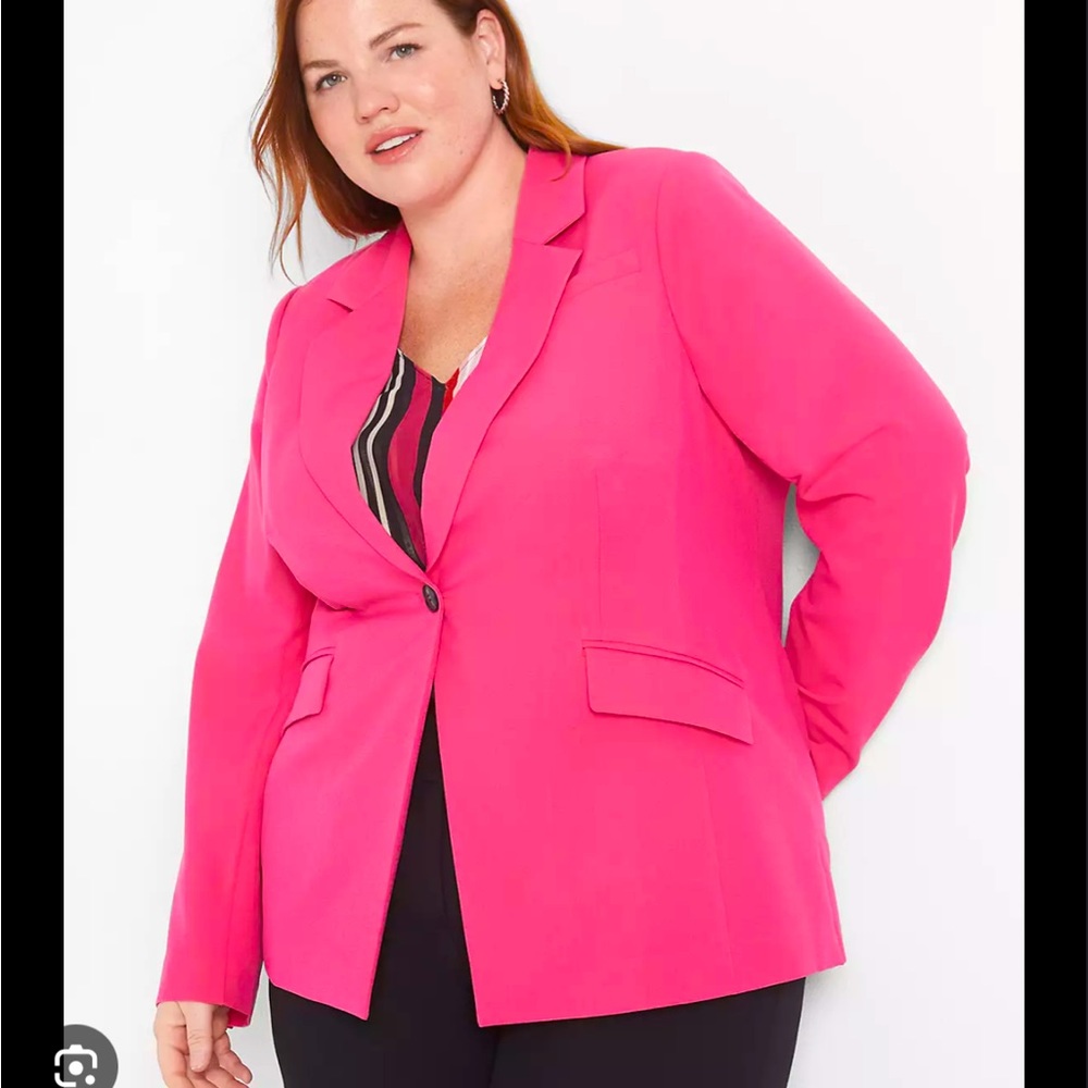 NWT Lane Bryant One Button Blazer